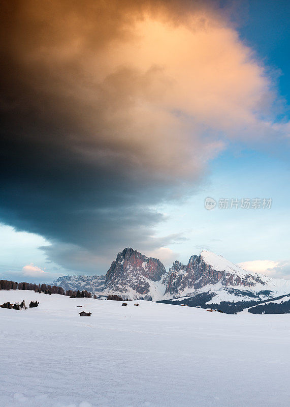 Seiser Alm, Dolomites，意大利